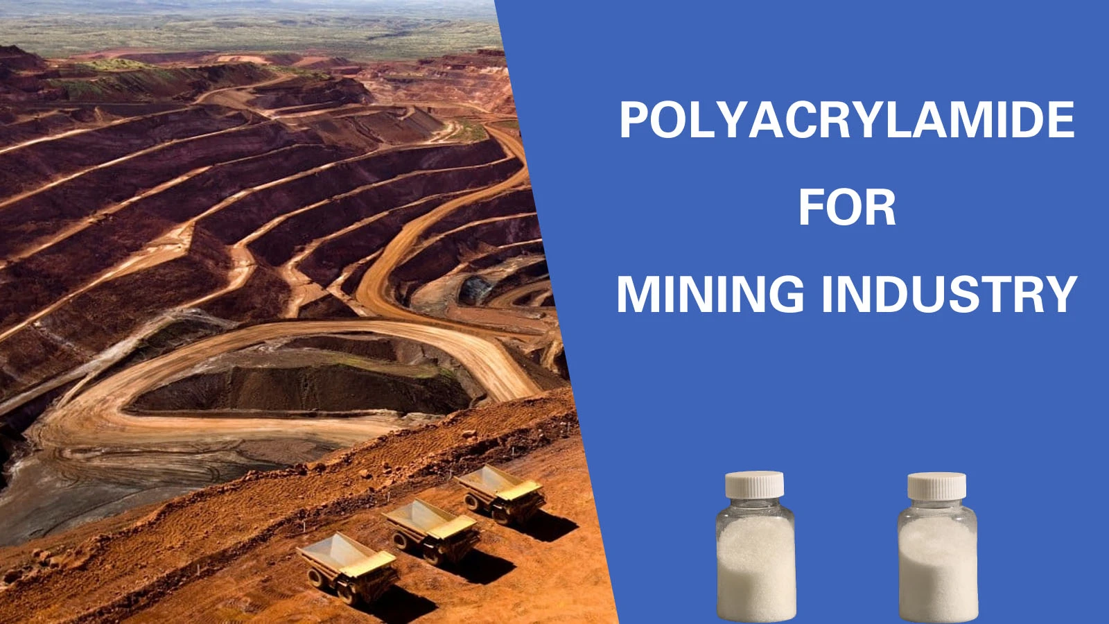 Polyacrylamide for mining industry Polyacrylamide for mining industry